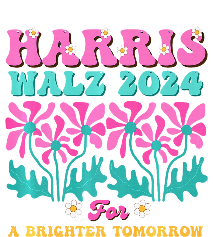 Harris Waltz 2024 For A Brighter Tomorrow Boho Aesthetic Joy Premium T-Shirt