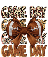 Coquette Bow Football Season Game Day Gift T-Shirt