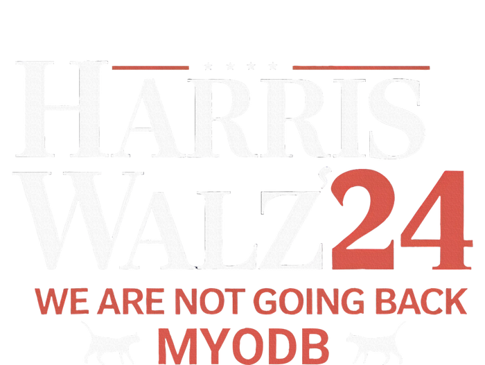 Harris Walz 2024 WeRe Not Going Back Myodb Daily Commute Backpack