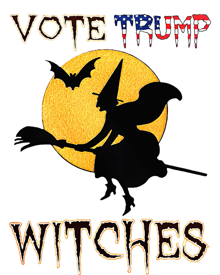 Vote Trump Witches Halloween Women's V-Neck T-Shirt