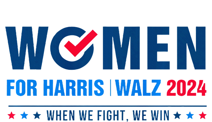 Women For Harris Walz 2024 When We Fight We Win Premium Performance Sprint T-Shirt