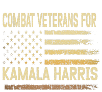 Combat Veterans For Kamala Harris Election Usa Flag Military Tote Bag