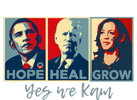 Hope Heal Grow Obama Joe Biden Kamala Harris 2024 T-Shirt