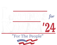 Latinas For Kamala 24 For The People 7-Panel Snapback Hat