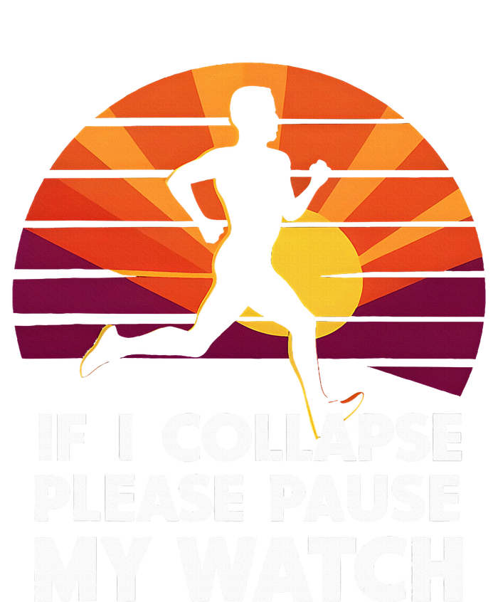 Running Marathon If I Collapse Funny Gift T-Shirt