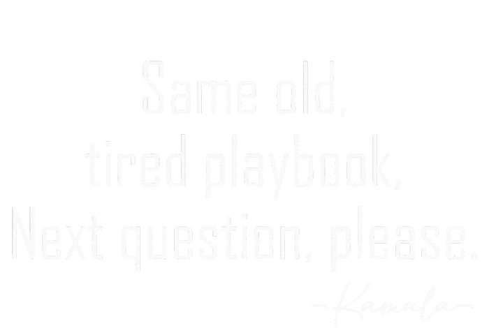 Same Old Tired Playbook Funny Sarcastic Saying Ladies PosiCharge Competitor Racerback Tank