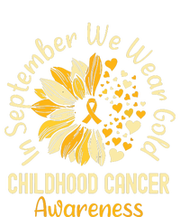 Childhood Cancer Awareness In September We Wear Gold Women's T-Shirt