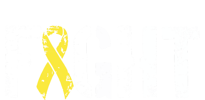 Fight Childhood Cancer Military Style Awareness Ribbon Magnet