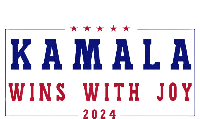 Kamala Wins With Joy Kamala Harris 2024 Premium T-Shirt