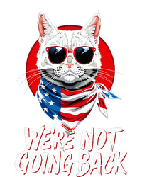 Harris Walz 2024 We Are Not Going Back Cat Usa Flag Women’s Perfect Tri Rocker Tank