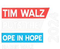 Tim Walz Puts The Open In Hole 2024 Harris Walz T-Shirt