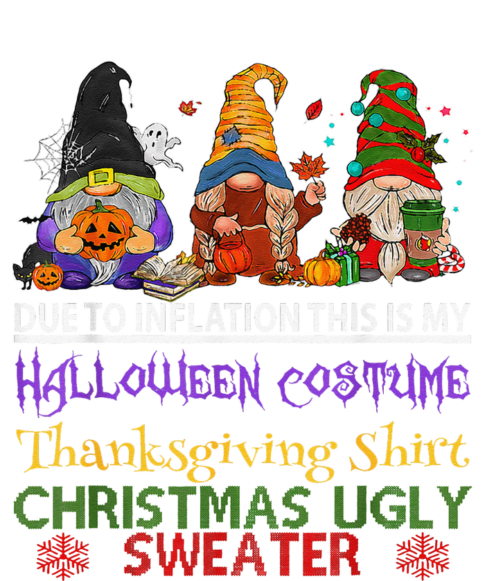 Due To Inflation This Is My Halloween Thanksgiving Christmas Cooling Performance Long Sleeve Crew