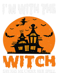 IM With The Witch She Has Me Under Her Spell Halloween T-Shirt