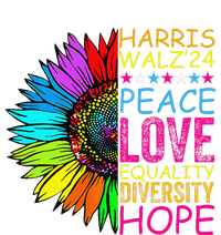 Kamala Harris Peace Love Equality Hope Diversity Toddler Long Sleeve Shirt