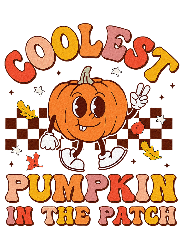 Coolest Pumpkin In The Patch Halloween Performance Long Sleeve Polo