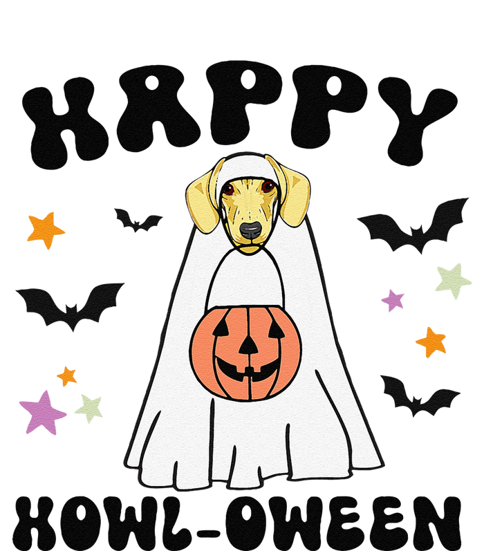 Cream Dachshund Boo Ghost Dog Lover Happy Halloween T-Shirt