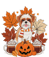 Cute Brussels Griffon Dog Cozy Scarf Autumn Halloween Coffee T-Shirt