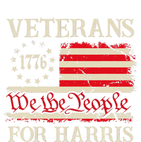 Veterans For Harris We The People 1776 Flag Kamala Harris T-Shirt