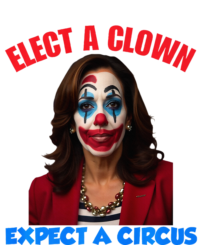 Elect A Clown Expect A Circus Kamala LetS Go Brenda T-Shirt