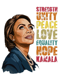 Strength Unity Peace Love Equality Hope Kamala Harris T-Shirt