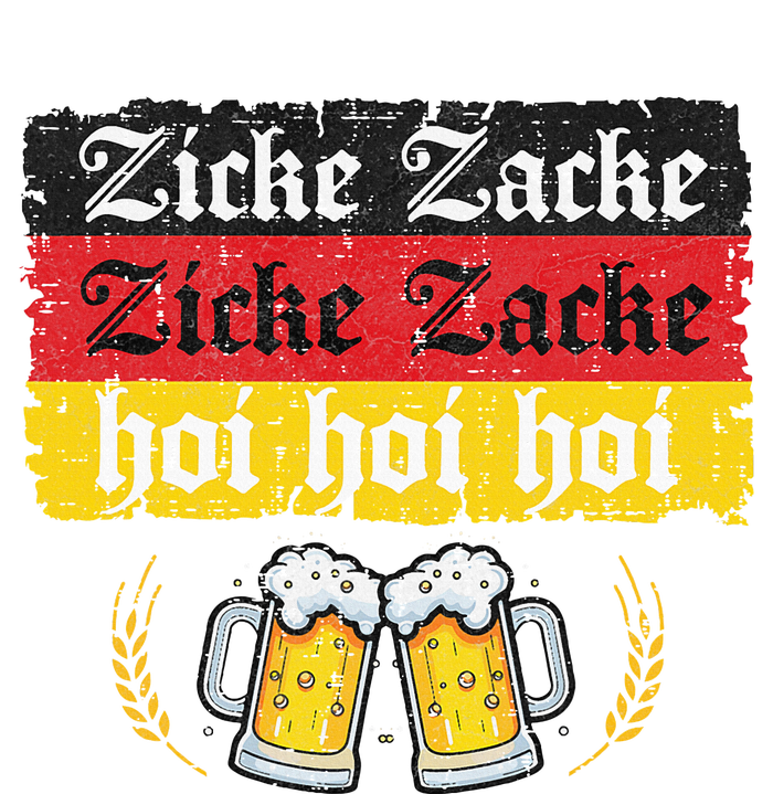 Zicke Zacke Hoi Oktoberfest German Flag Party Ladies Essential Tank