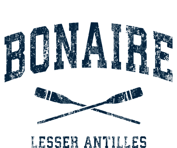 Bonaire Vintage Nautical Paddles Sports Oars T-Shirt