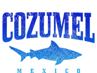 Cozumel Beach Mexico Scuba Diver Shark Diving Vintage T-Shirt