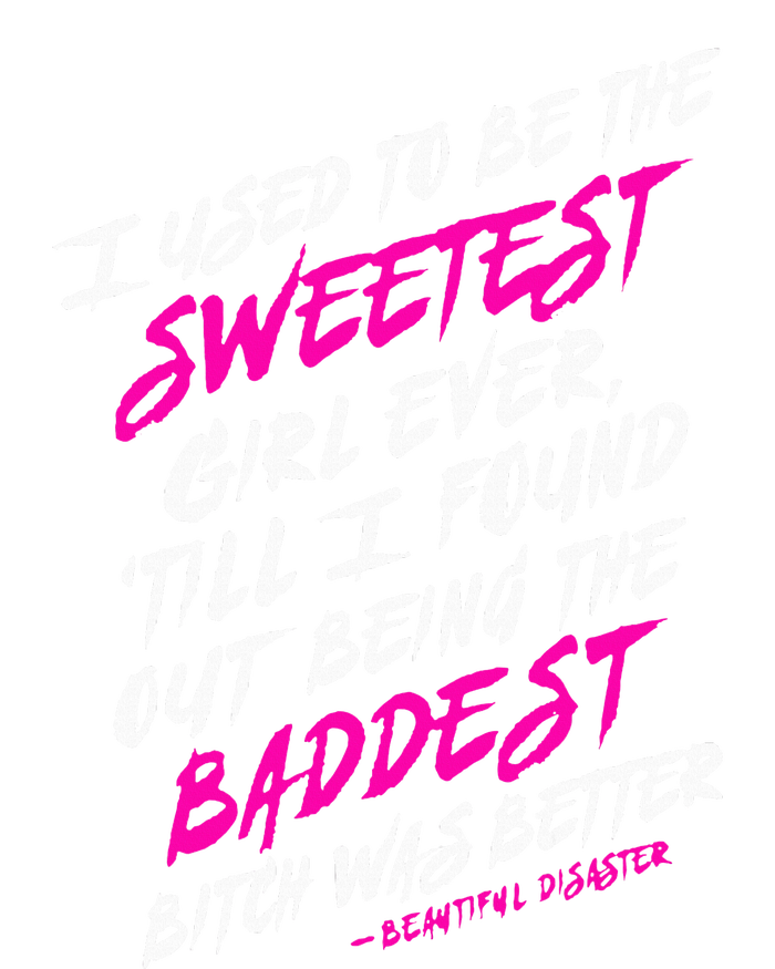 I Used To Be The Sweetest Girl Beautifu Ldisaster Kids Hoodie