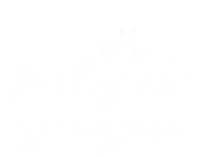 Tailgate Season Football Graphic Pajama Set