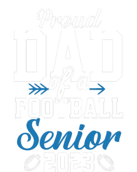 Proud Dad Of A Football Senior Kids Hoodie