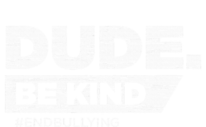 Dude Be Kind Unity Day Orange Anti Bullying Canvas