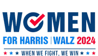 Women For Harris Walz 2024 When We Fight We Win Premium T-Shirt