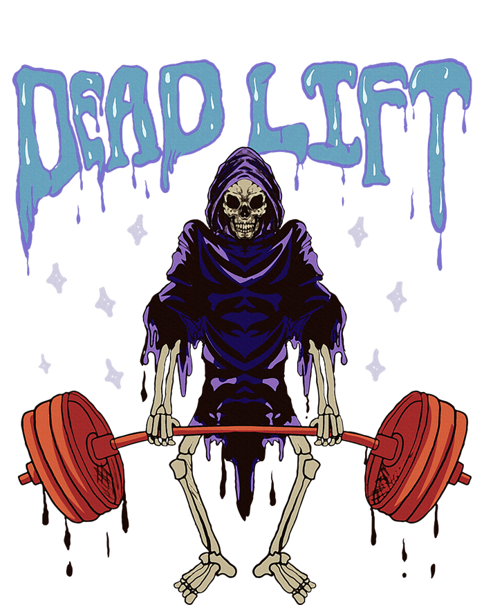 Gym Grim Reaper Deadlift Workout Occult T-Shirt