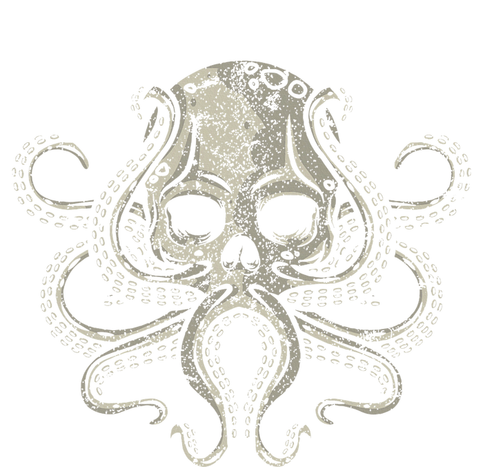 Creepy Octopus Skull Sea Monster Kraken Scuba Diver Goth Ladies Essential Tank