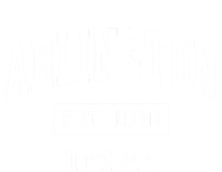 Arlington Texas Tx Vintage Established Sports Design Women's Knotted Racerback Tank