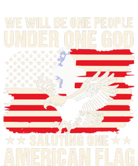 We Will Be One People Under One God Saluting One American Flag T-Shirt