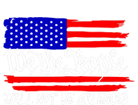 We The People Will Not Be Silenced Trump 2024 Magnet