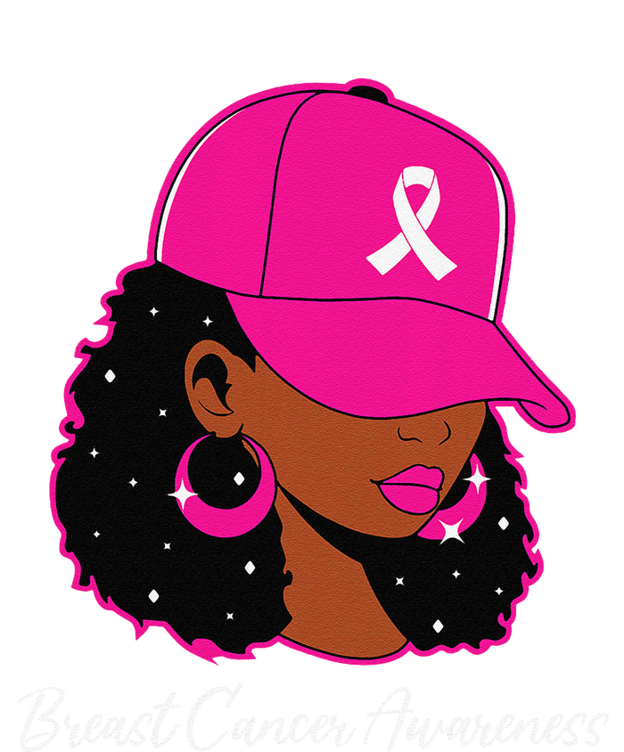 Black Women P.Ink Breast Cancer Awareness Warrior Gift Ladies Long Sleeve Shirt