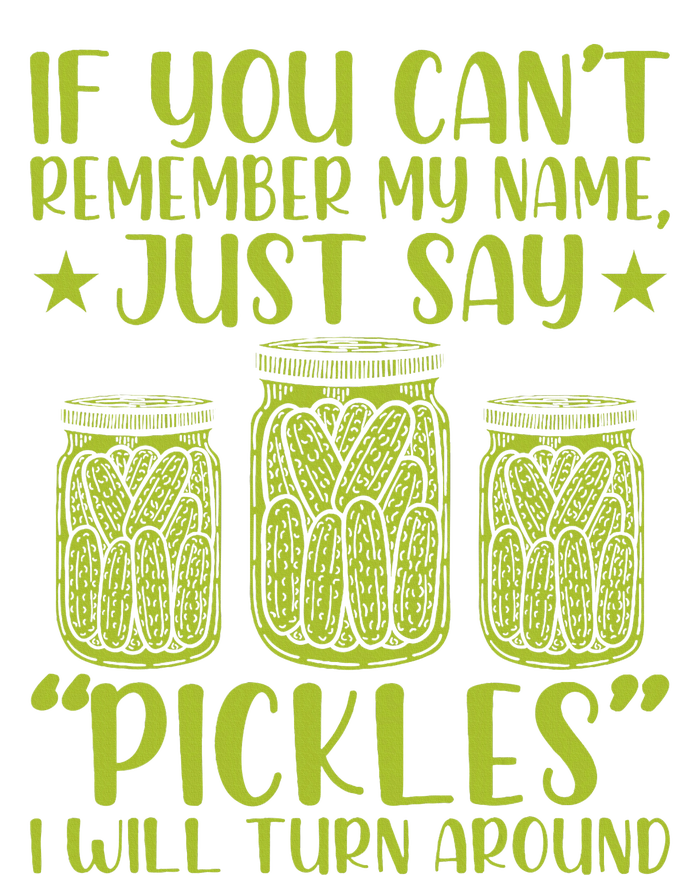 If You CanT Remember My Name Just Say Pickles Women’s Perfect Tri Rocker Tank