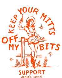 Mitts Off My Body My Choice Badass Feminist Cowgirl Softstyle Adult Sport Polo