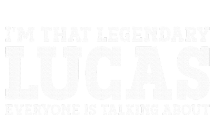 Lucas Personal Name Funny Lucas Canvas