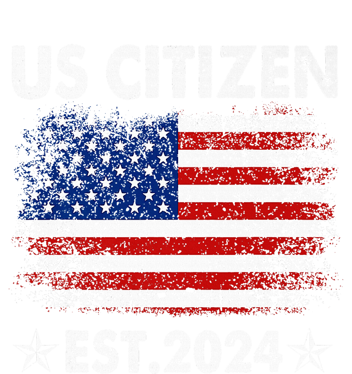 New Us Citizen Est 2024 American Immigrant Citizenship Gifts Kids Long Sleeve Shirt