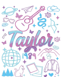 Groovy 80S Taylor First Name Personalized Birthday Girl Coaster