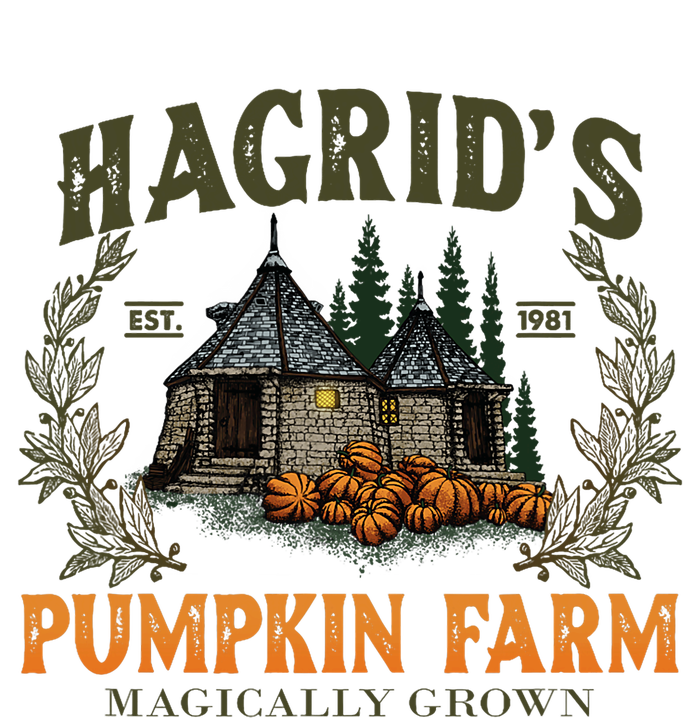 Retro Fall HagridS Pumpkin Farm Patch Autumn Pumpkin Garden T-Shirt