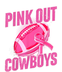 Cowboys Football Tackle Breast Cancer Gift Grommeted Golf Towel