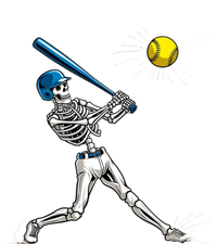 Baseball Skeleton Halloween Spooky Baseball Halloween Design Women's T-Shirt