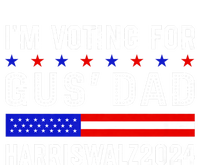 IM Voting For Gus Dad Kamala Harris Tim Walz 2024 Tie Dye Hoodie