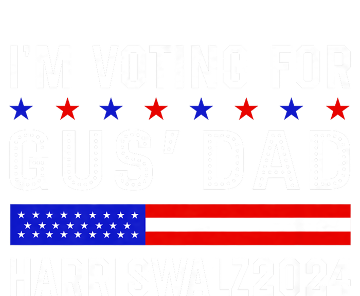 IM Voting For Gus Dad Kamala Harris Tim Walz 2024 Tie Dye Hoodie