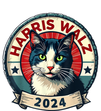 Harris Walz 2024 Funny Cat Election Kamala Harris Tim Waltz Performance Sprint T-Shirt