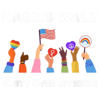 Harris Waltz 2024 Unity Over Division Tie Dye Hoodie